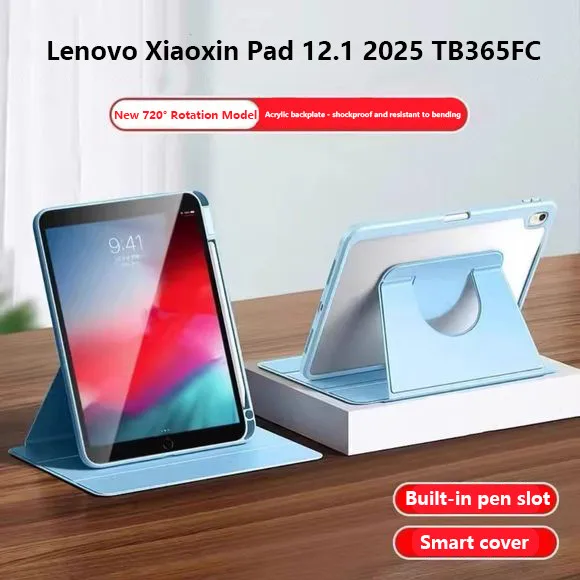 Cidea Tablet Accessories - 360 ° Obrotowe akrylowe etui na